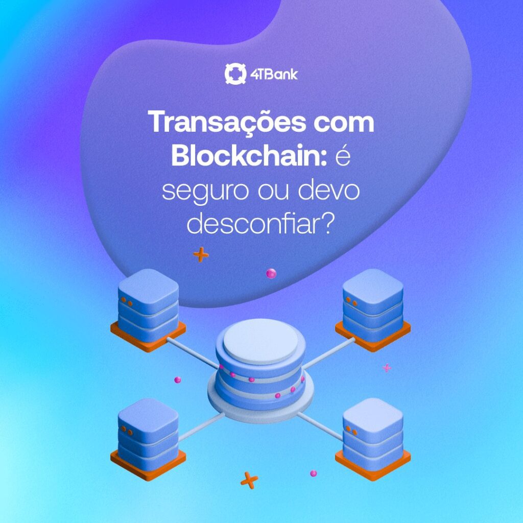 É seguro transações com blockchain